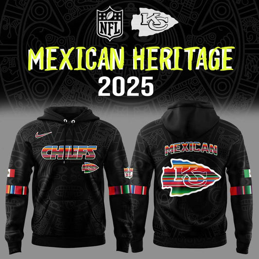 Kansas City Chiefs Mexican Heritage Combo Hoodie