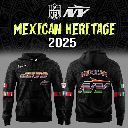 New York Jets Mexican Heritage Combo Hoodie