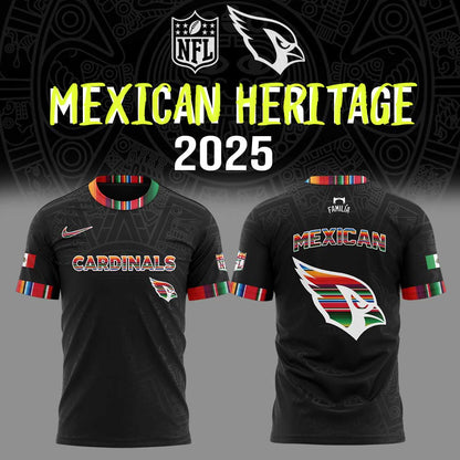 A.Cardinals Mexican Heritage Combo Shirt