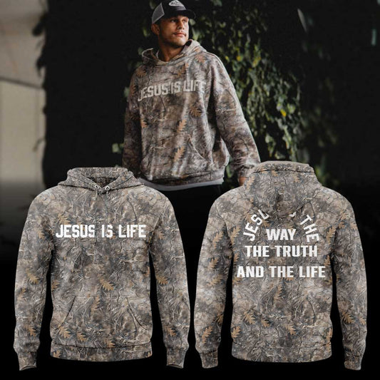 Queensland Maroons JESUS IS LIFE Hoodie