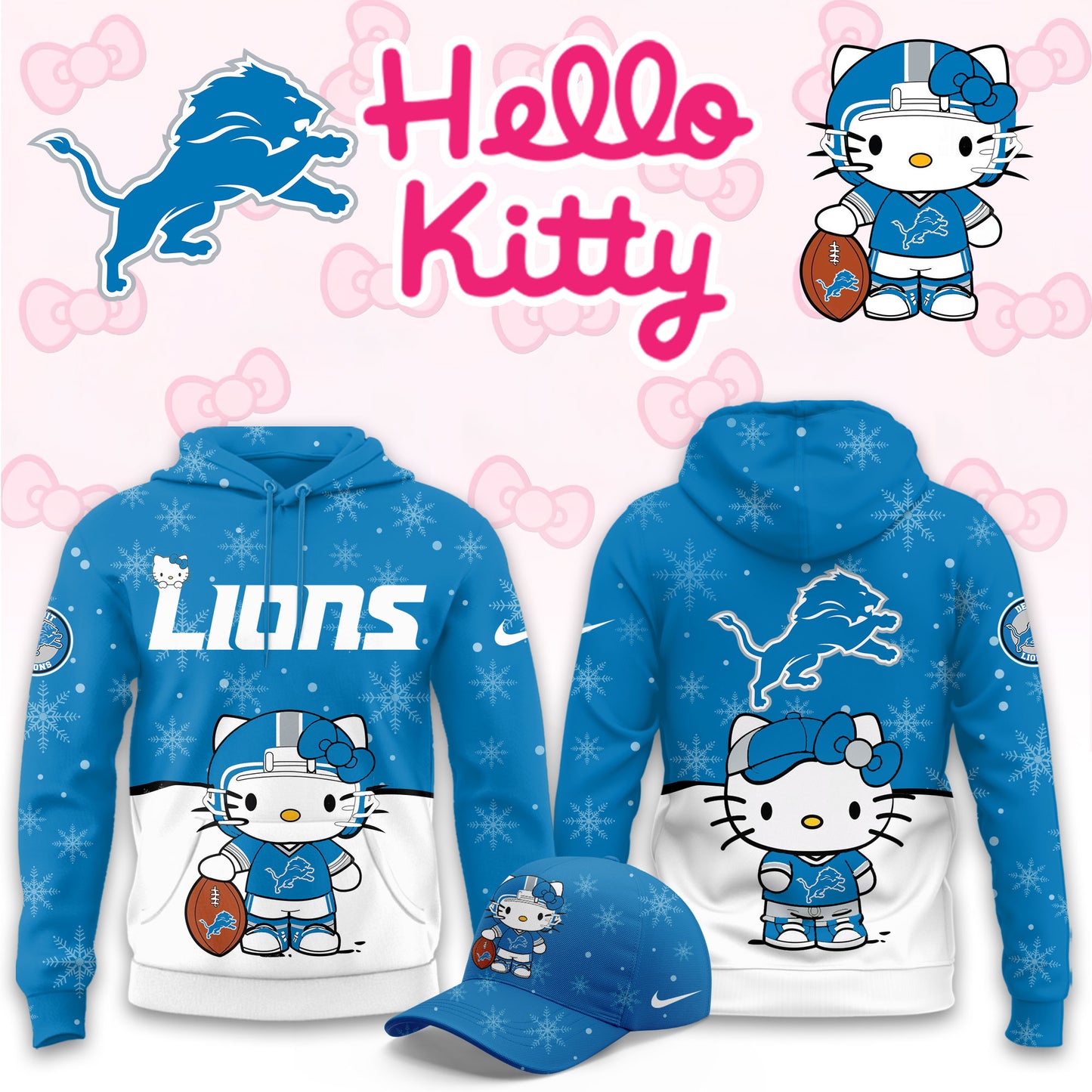 Detroit Lions HK Limited Hoodie