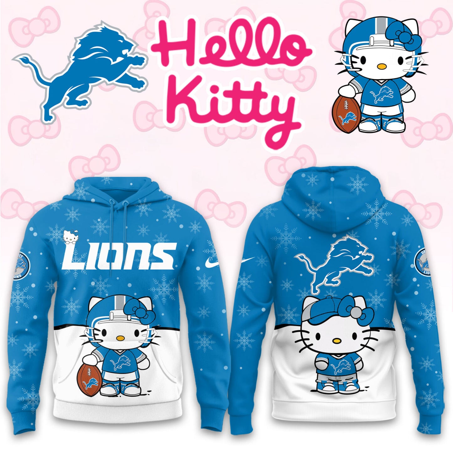 Detroit Lions HK Limited Hoodie