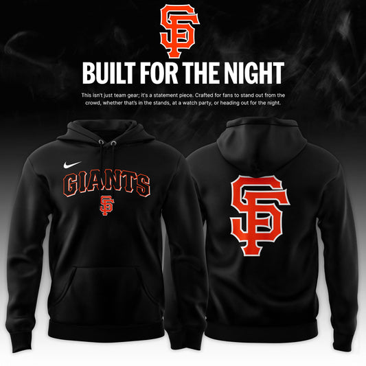 SF Giants 2026 Fashion Black Out Limited Edition Hoodie