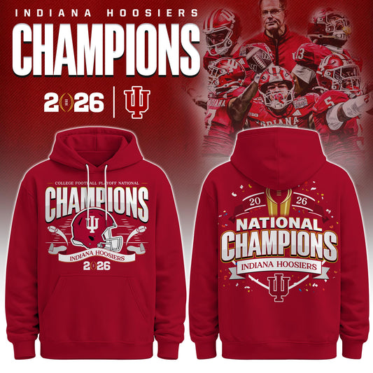 Indiana Hoosiers National Champions 2025/26 Hoodie