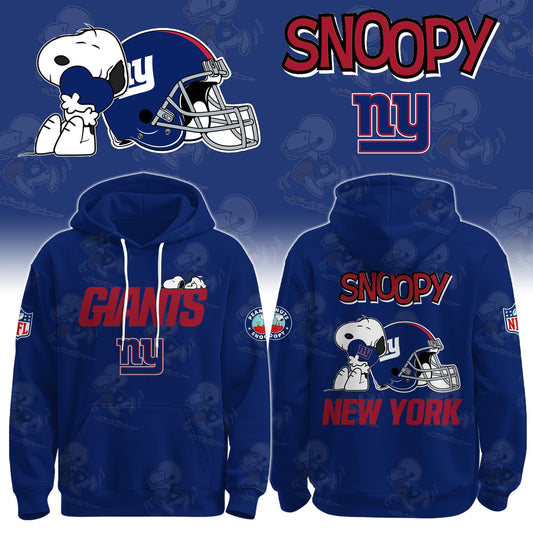 NY Giants x Snoopy Hoodie Limited Edition Combo Hoodie