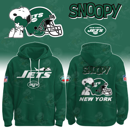 NY Jets x Snoopy Hoodie Limited Edition Combo Hoodie