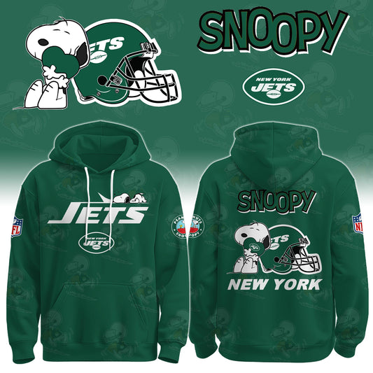 NY Jets x Snoopy Hoodie Limited Edition Combo Hoodie