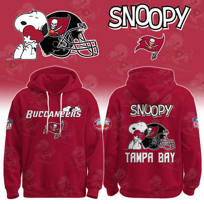 TB Buccaneers x Snoopy Hoodie Limited Edition Combo Hoodie
