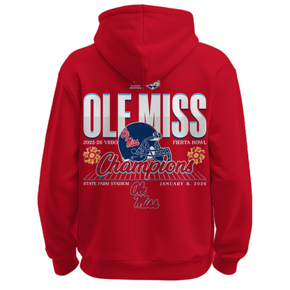 Ole Miss Rebels Special Fiesta Bowl Champions Limited Edition Combo Hoodie