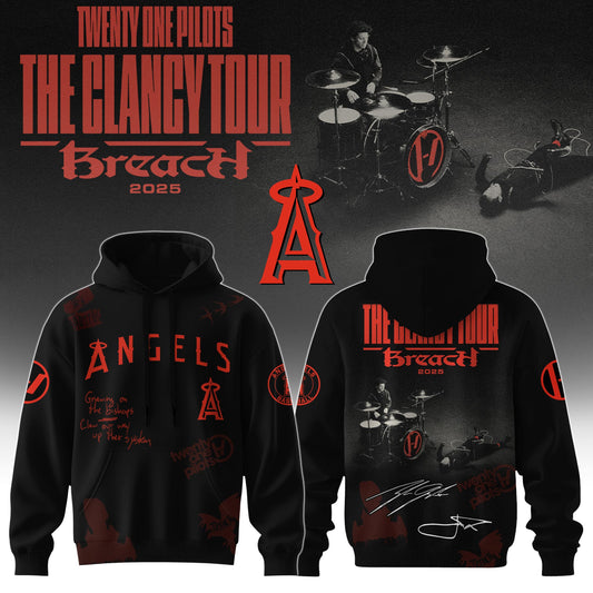 LAA x Twenty One Pilots The Glancy Tour 2025 Hoodie Limited Edition