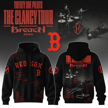 BOS x Twenty One Pilots The Glancy Tour 2025 Hoodie Limited Edition