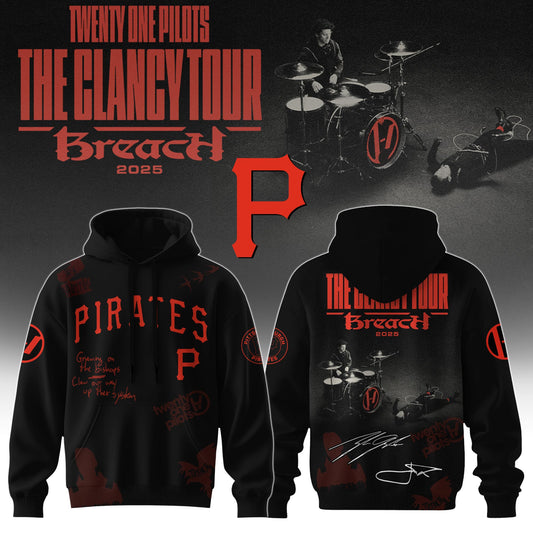 PIT x Twenty One Pilots The Glancy Tour 2025 Hoodie Limited Edition