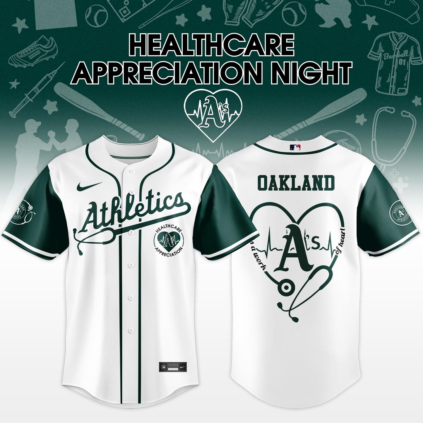 MLB Healthcare Appreciation Night 2026 Limited Edition Jersey (All Team)