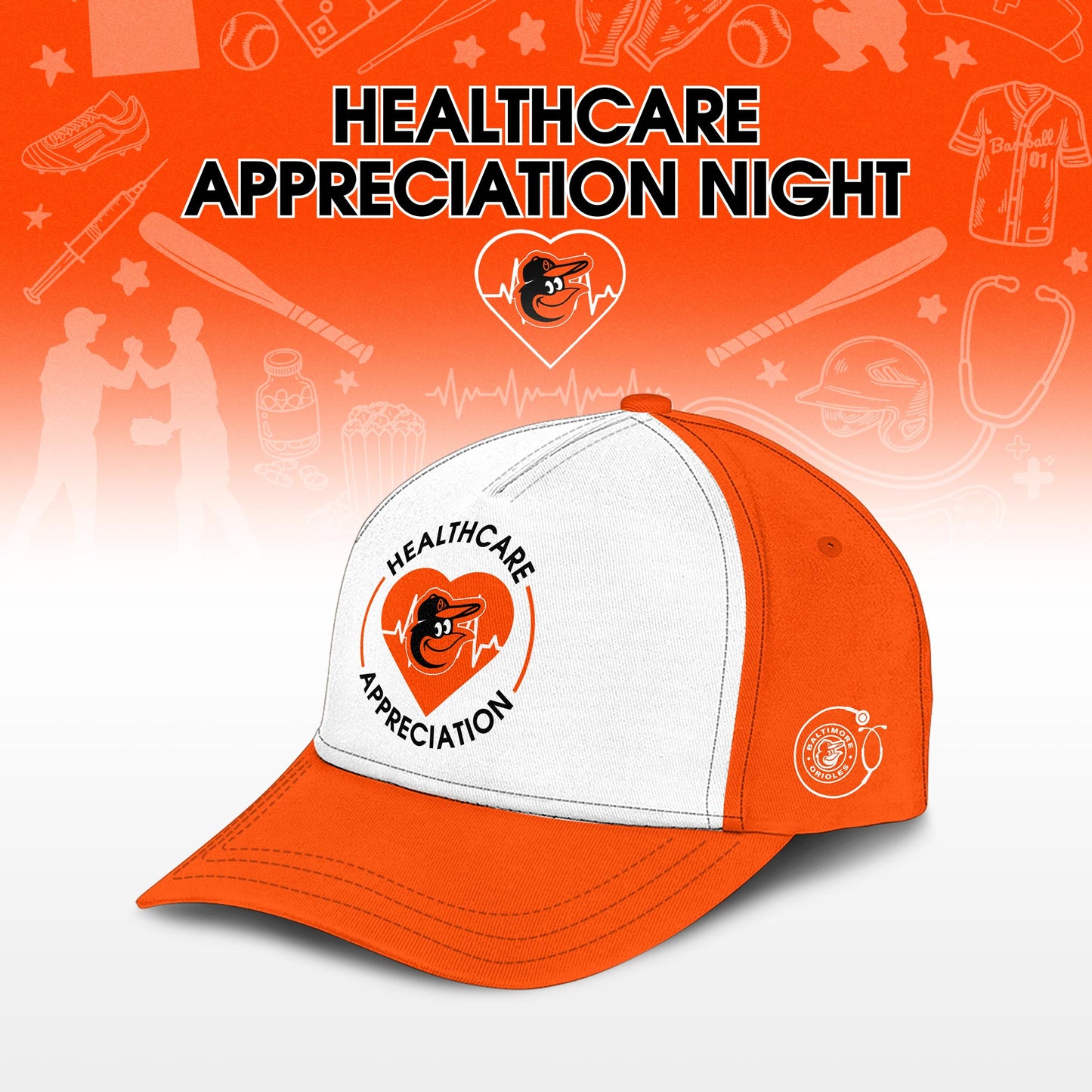 Baltimore Orioles Healthcare Appreciation Night 2026 Jersey