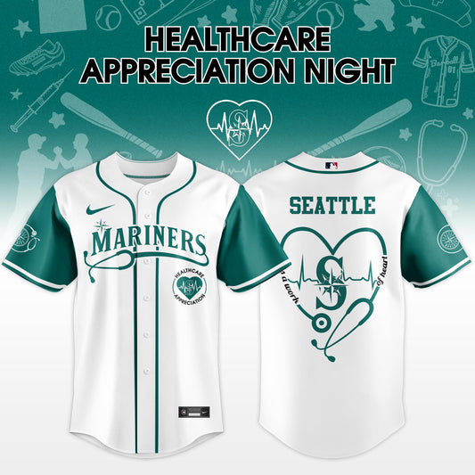 Seattle Mariners Healthcare Appreciation Night 2026 Jersey