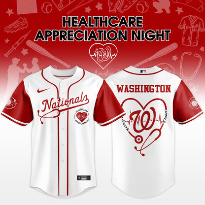 Washington Nationals Healthcare Appreciation Night 2026 Jersey