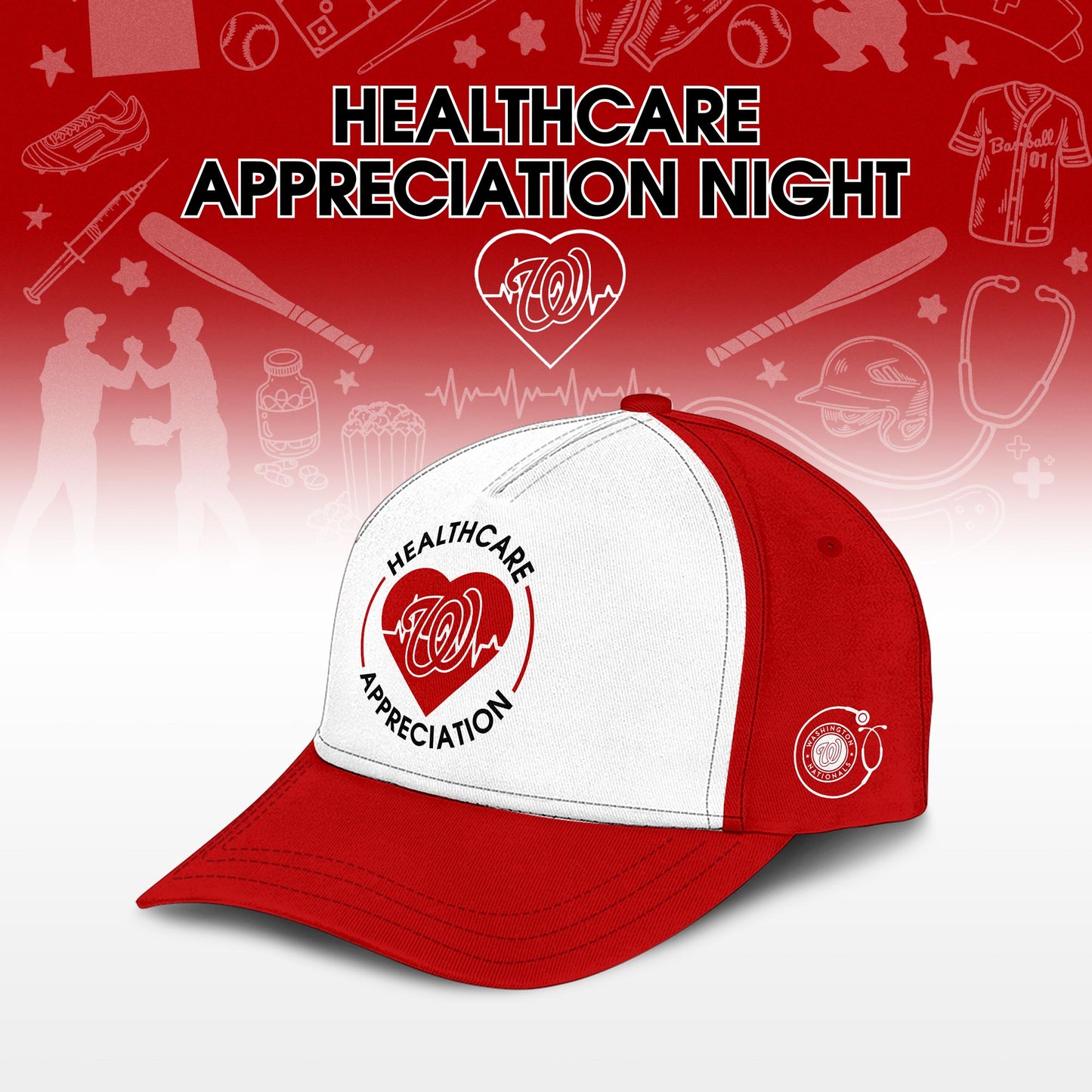 Washington Nationals Healthcare Appreciation Night 2026 Jersey