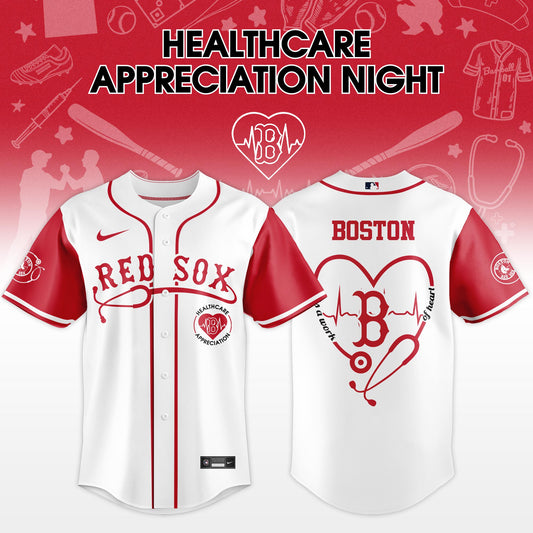 Boston Red Sox Healthcare Appreciation Night 2026 Jersey