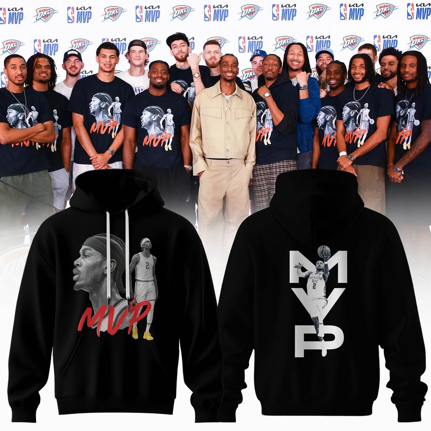 MVP Mode: Activated â€“ SGA 2025 Hoodie