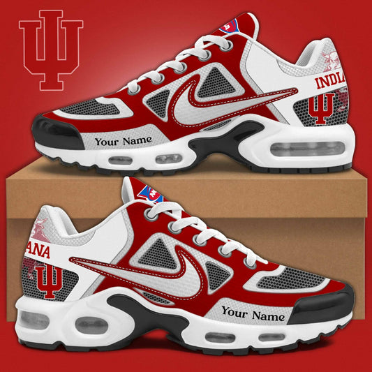 Indiana Hoosiers Football Personalized Air Max Plus Sneakers