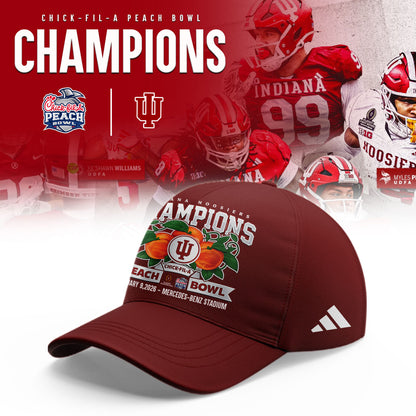 Indiana Hoosiers Football Champions Peach Bowl 2025/26 T-Shirt