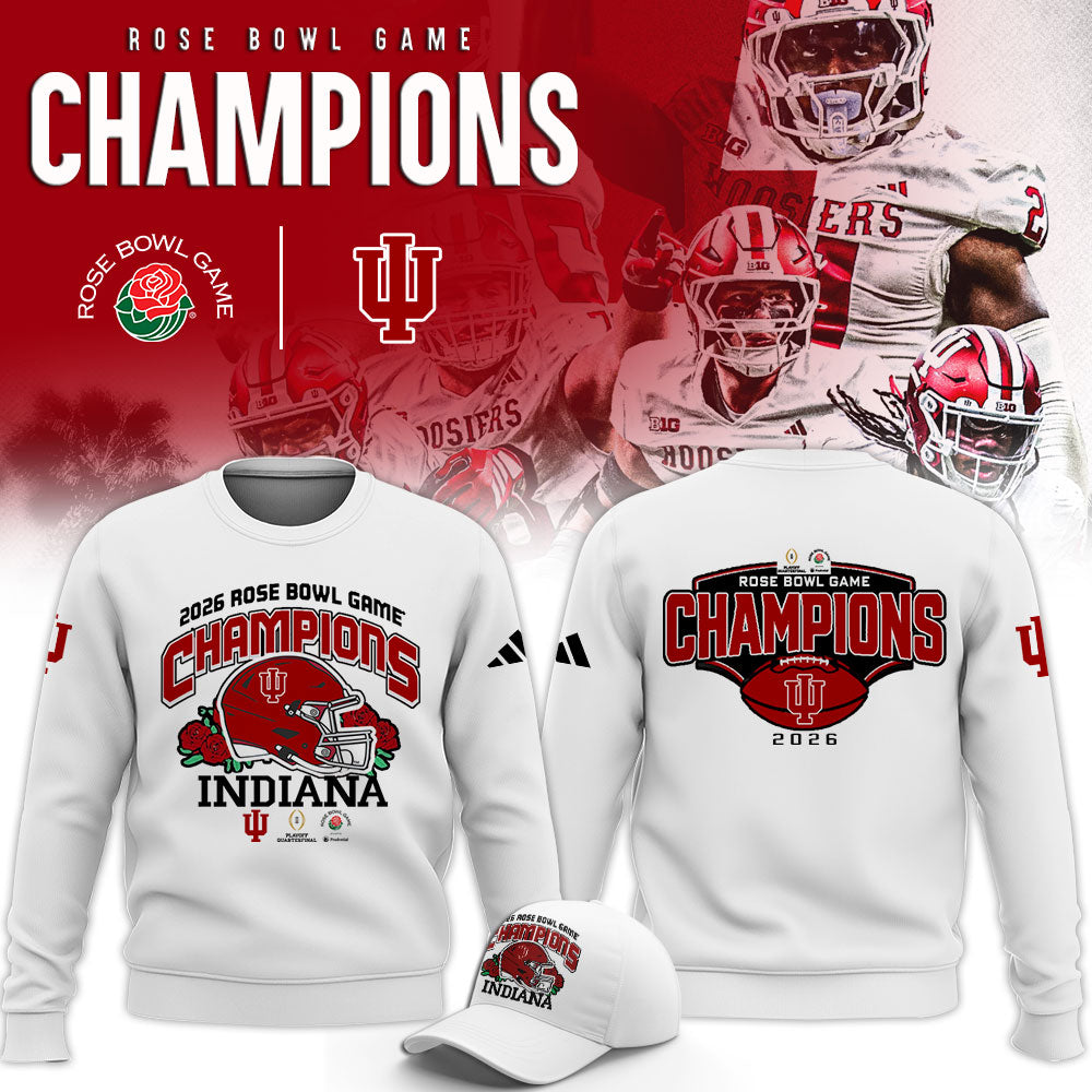 Indiana Hoosiers 2026 Rose Bowl Limited Sweatshirt