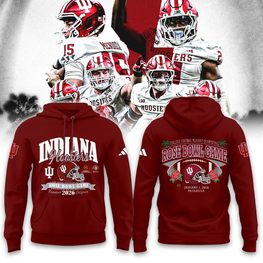 Indiana Hoosiers Rose Bowl Champions Combo Hoodie