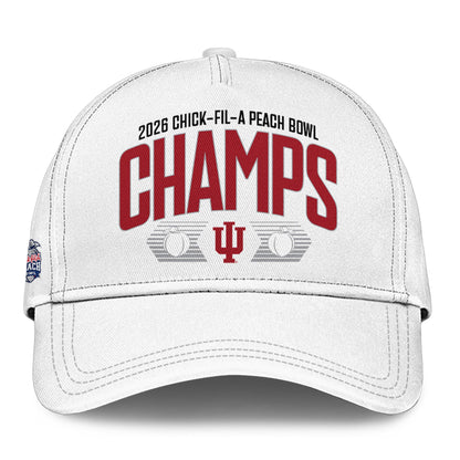 Indiana Hoosiers Football Champions Peach Bowl 2025/26 Hoodie