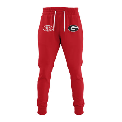 Georgia Bulldogs 2025 SEC Conference Champions Combo T-Shirt