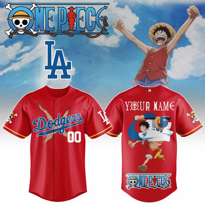 Los Angeles Dodgers 2026 One Piece Night Jersey ⚾ 🏴‍☠️
