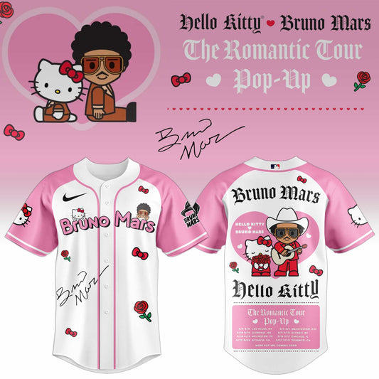 Bruno Mars x Hello Kitty "The Romantic Tour" Jersey