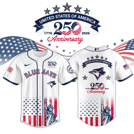 TOR Blue Jays special America’s 250th Anniversary Limited Edition Jersey