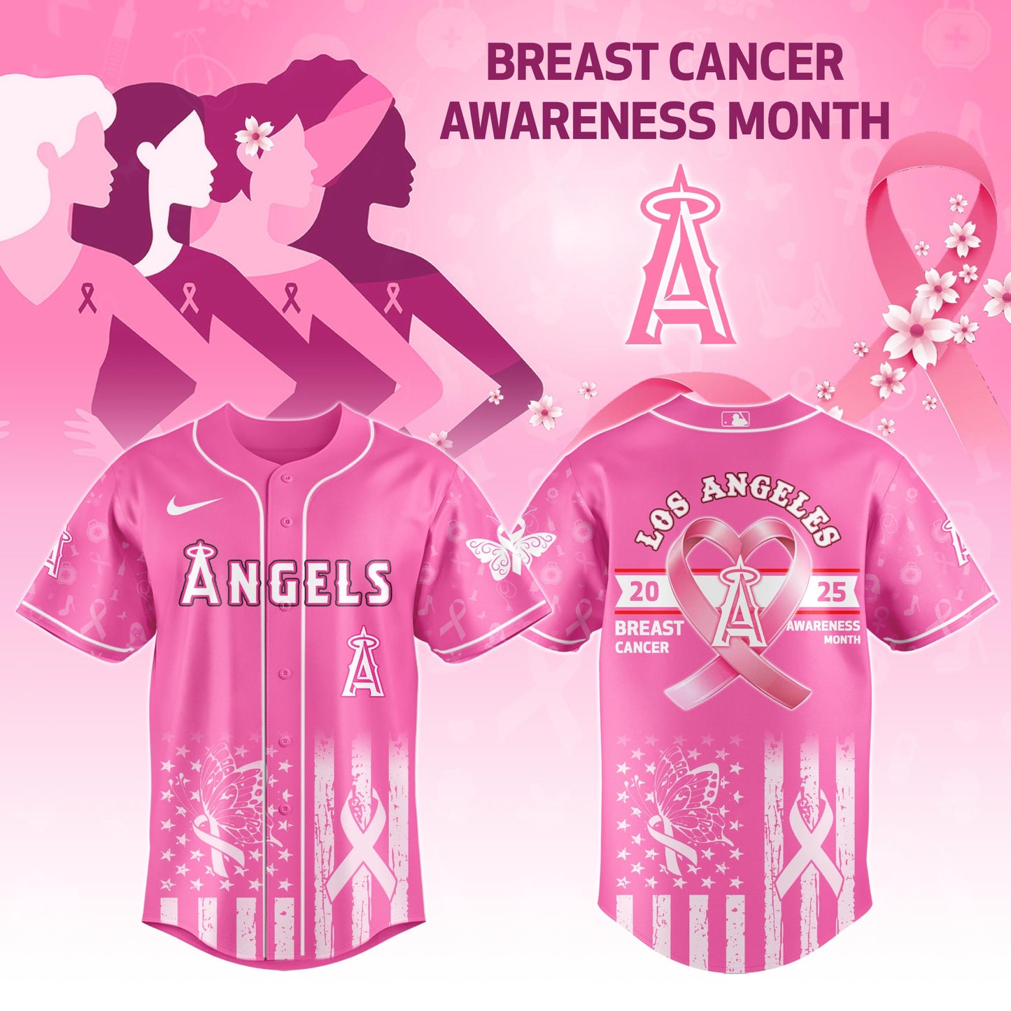 LAA Special Breast Cancer Awareness Month Limited Edition Jersey