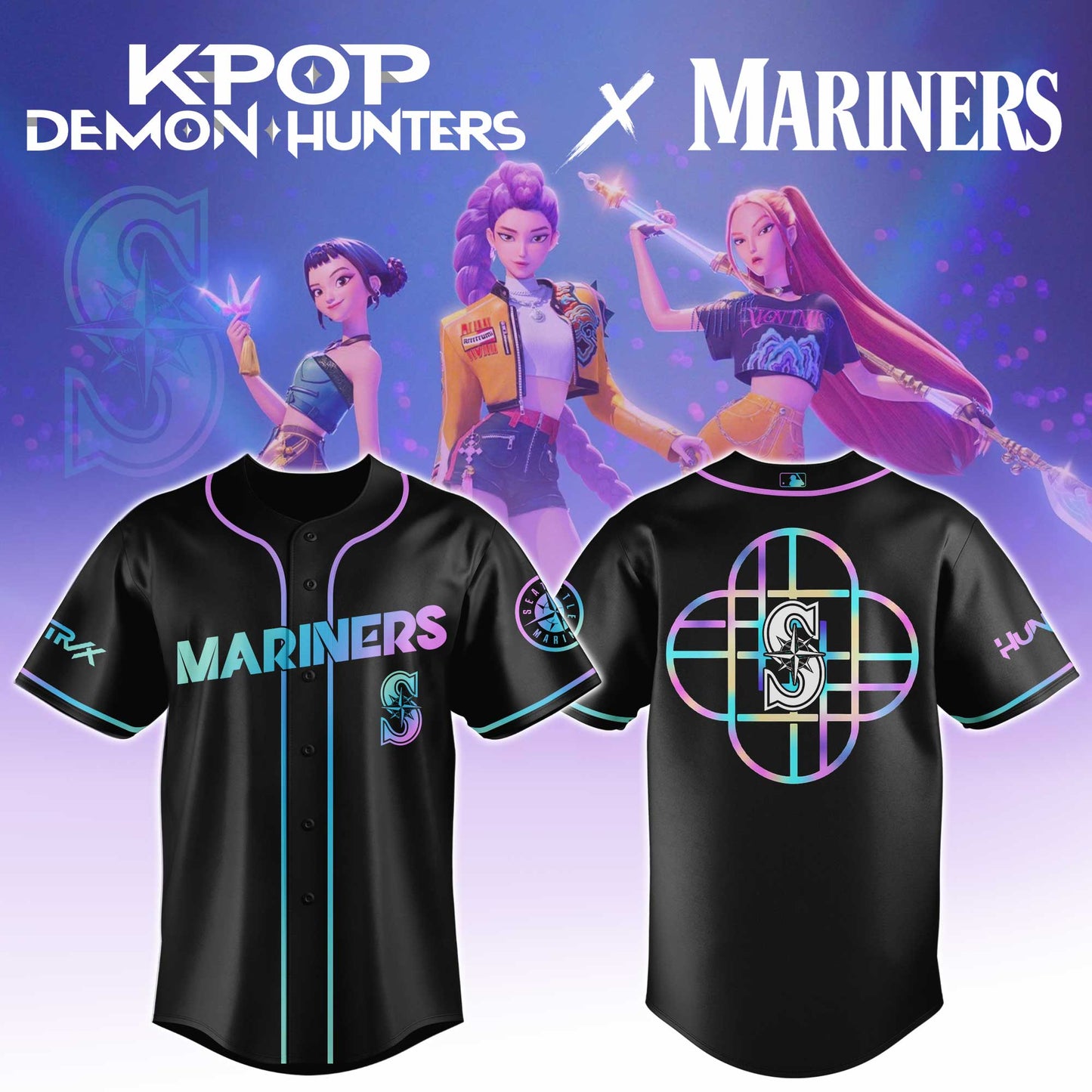 MLB x KPop Demon Hunters Movie Jersey Editions Limited 2025