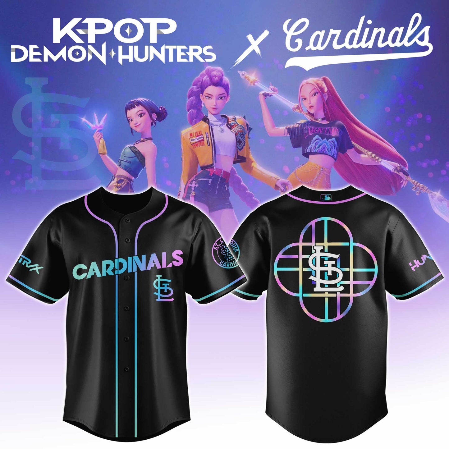 MLB x KPop Demon Hunters Movie Jersey Editions Limited 2025