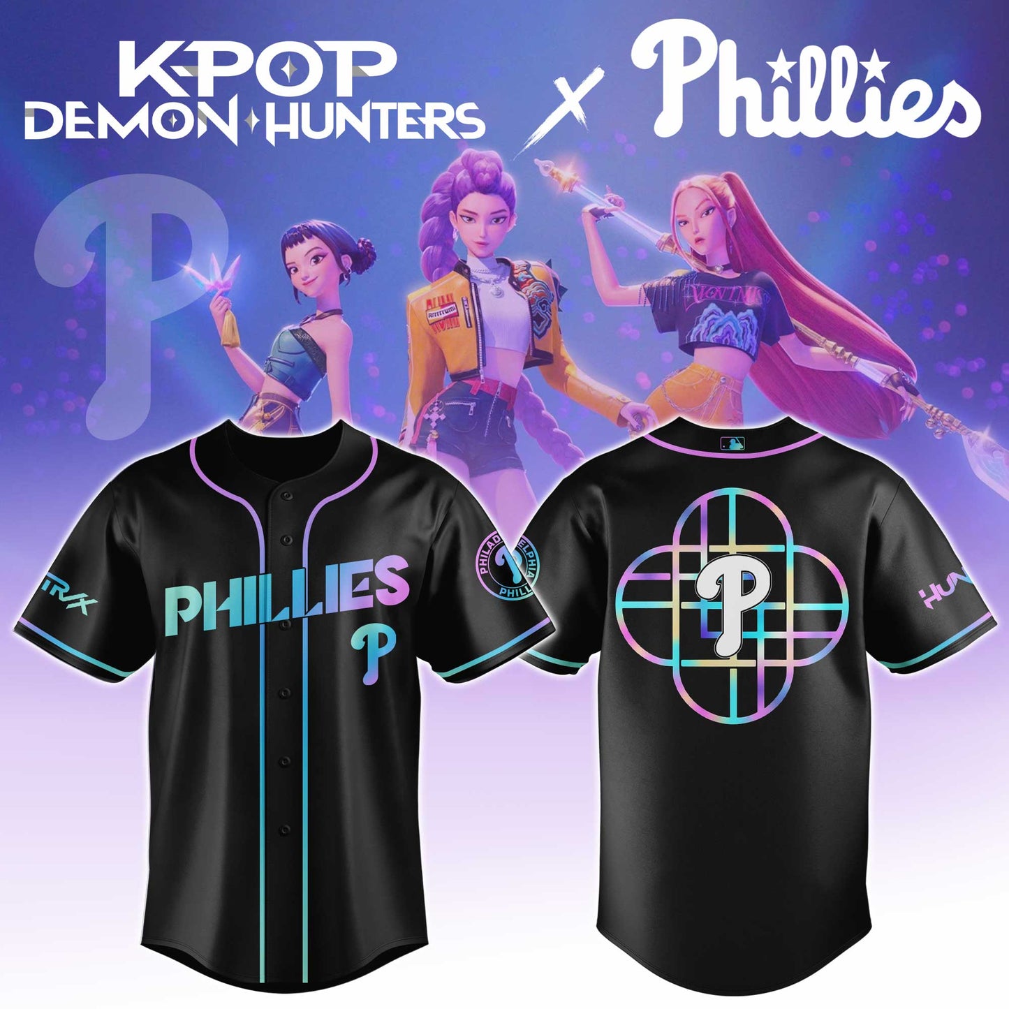 MLB x KPop Demon Hunters Movie Jersey Editions Limited 2025