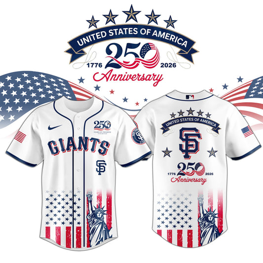 SF Giants special America’s 250th Anniversary Limited Edition Jersey