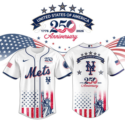 NY Mets special America’s 250th Anniversary Limited Edition Jersey