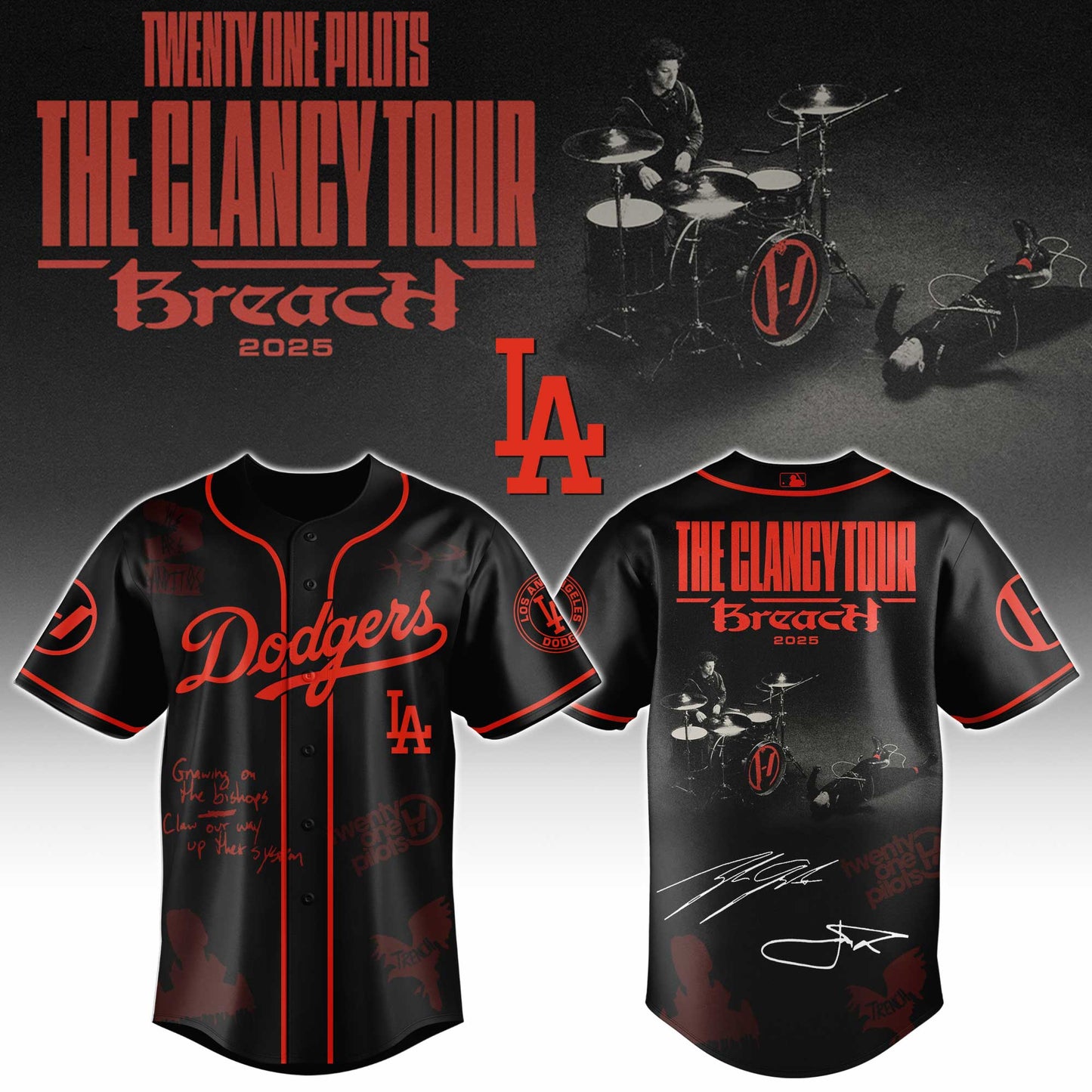 LAD x Twenty One Pilots – “The Clancy World Tour” Jersey