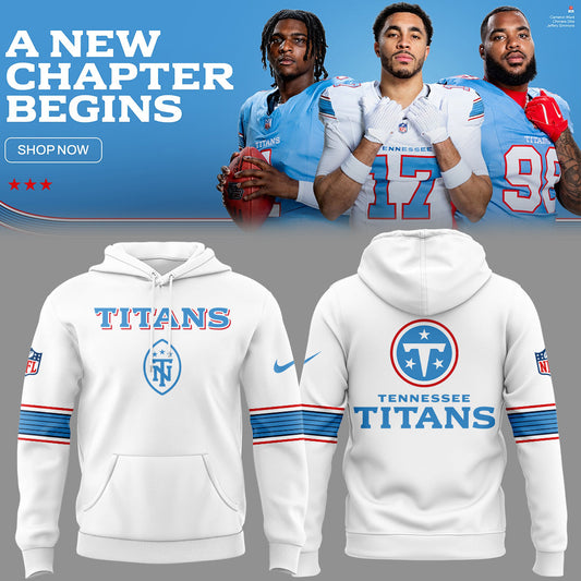 Tennessee Titans Cameron Ward Light Vapor F.U.S.E. Sewn Down Limited Hoodie