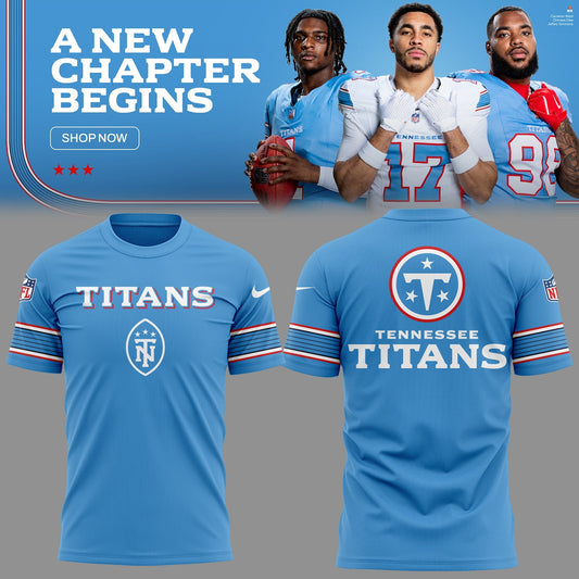 Tennessee Titans Cameron Ward Light Vapor F.U.S.E. Sewn Down Limited T-Shirt