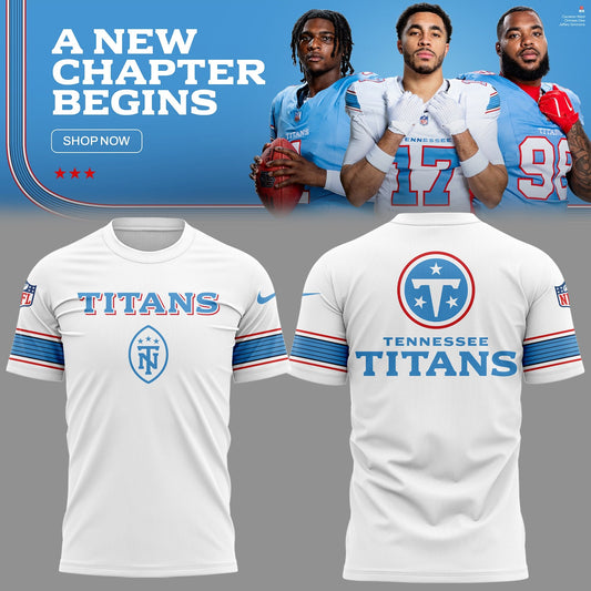 Tennessee Titans Cameron Ward Light Vapor F.U.S.E. Sewn Down Limited T-Shirt