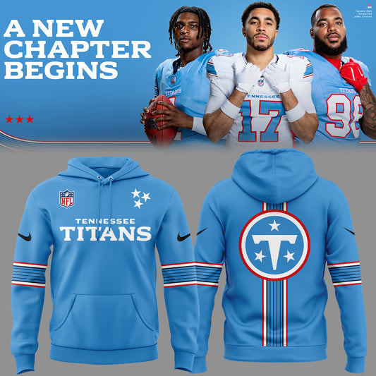 Tennessee Titans Cameron Ward Light Vapor F.U.S.E. Sewn Down Limited Hoodie
