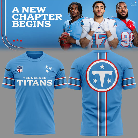 Tennessee Titans Cameron Ward Light Vapor F.U.S.E. Sewn Down Limited T-Shirt