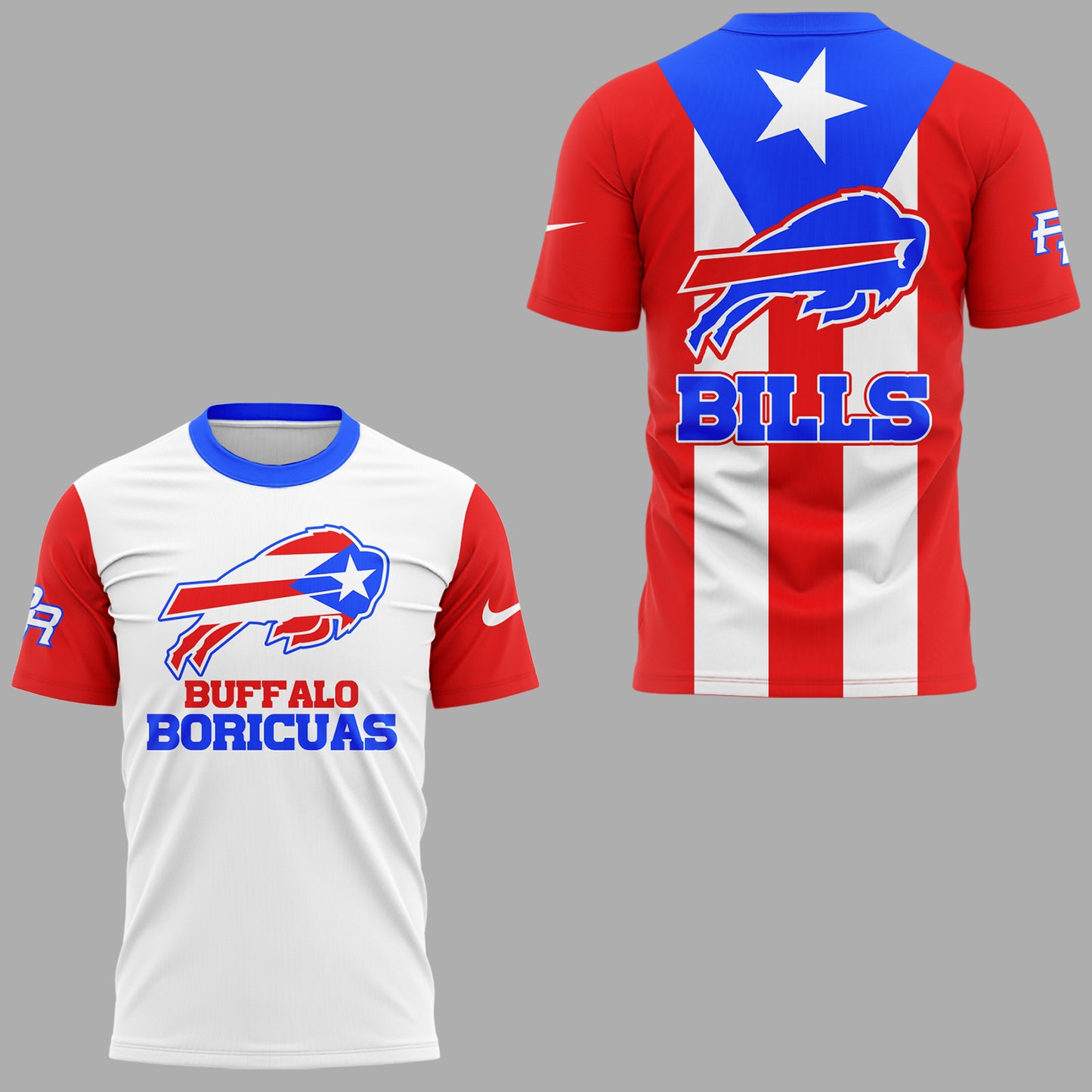 Limited Edition Buffalo Bills Puerto Rican TShirt
