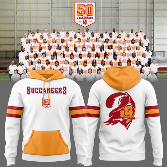 Limited Edition Buccaneers 50th Seasons Hoodie