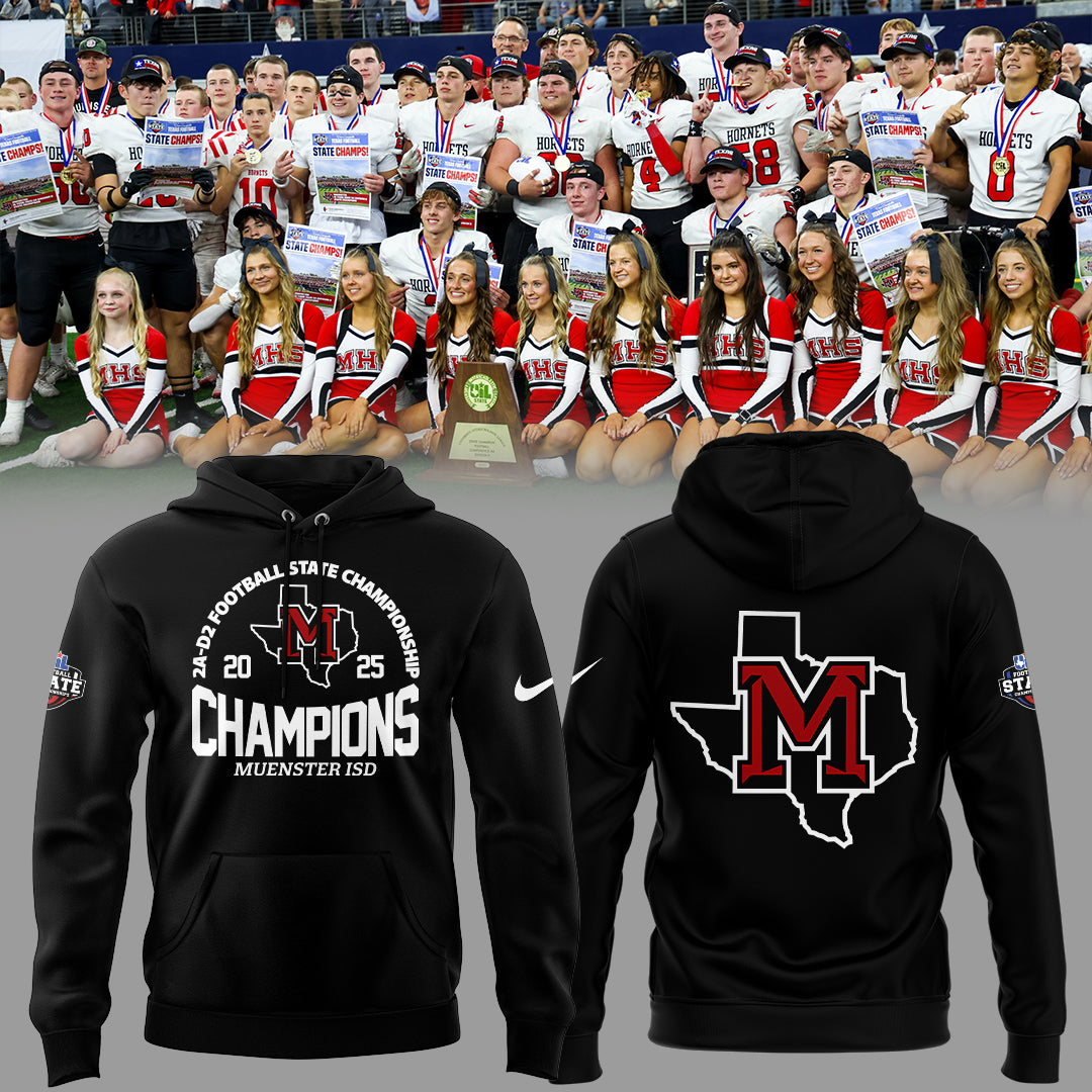 Muenster Champions🏆𝟐𝐀-𝐃𝟐 𝐅𝐨𝐨𝐭𝐛𝐚𝐥𝐥 𝐂𝐡𝐚𝐦𝐩𝐢𝐨𝐧𝐬𝐡𝐢𝐩 2025 Combo Hoodie