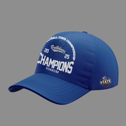 Yoakum Champions🏆3A-D1 𝐅𝐨𝐨𝐭𝐛𝐚𝐥𝐥 𝐂𝐡𝐚𝐦𝐩𝐢𝐨𝐧𝐬𝐡𝐢𝐩 2025 Combo T-shirt
