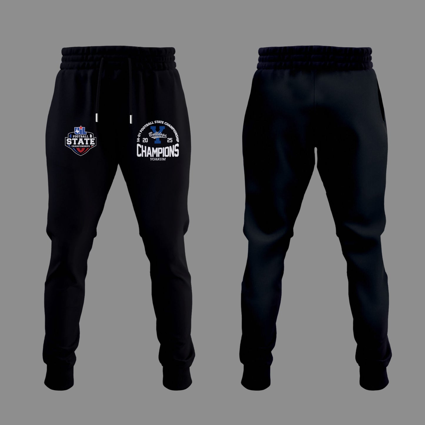Yoakum Champions🏆3A-D1 𝐅𝐨𝐨𝐭𝐛𝐚𝐥𝐥 𝐂𝐡𝐚𝐦𝐩𝐢𝐨𝐧𝐬𝐡𝐢𝐩 2025 Combo Hoodie