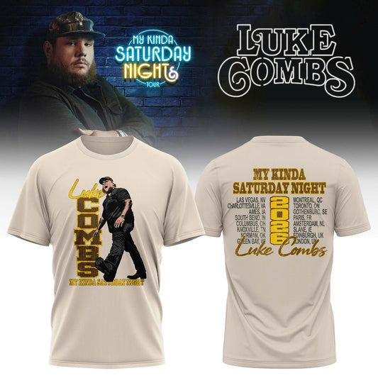 ”My Kinda Saturday Night Tour 2026” Limited Edition T-Shirt